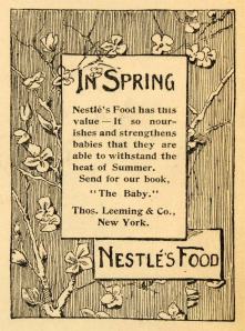 Nestlé ad from 1893