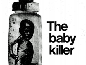 "The Baby Killer," a booklet published by London's War On Want organization in 1974.